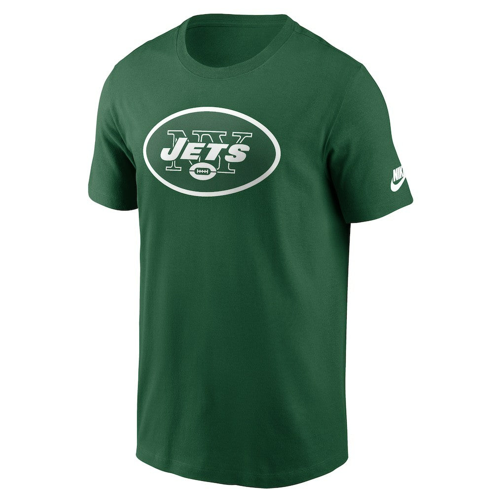 New York Jets Rewind Logo Essential T-Shirt - Kelly Green - Nike