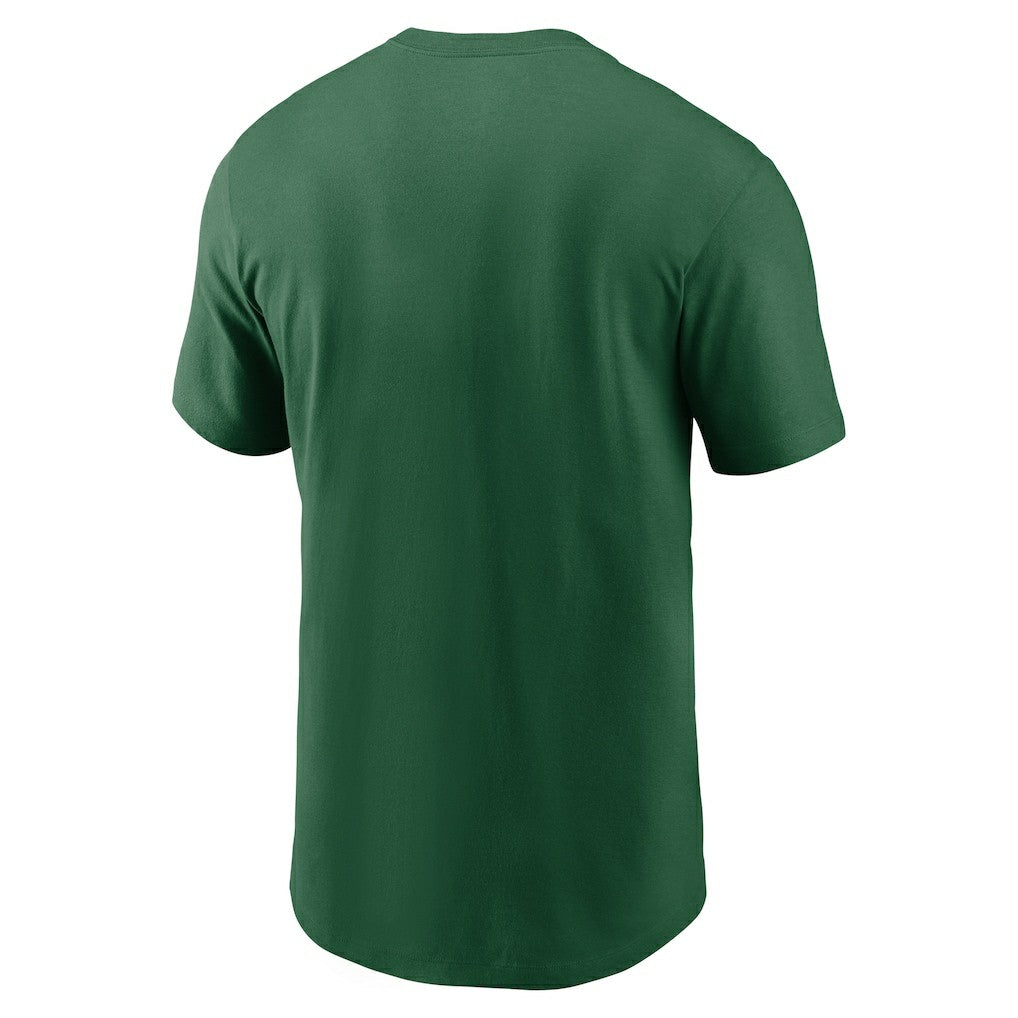 New York Jets Rewind Logo Essential T-Shirt - Kelly Green - Nike