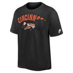 Cincinnati Bengals Rewind Heavy Max90 Pocket T-Shirt - Black - Nike