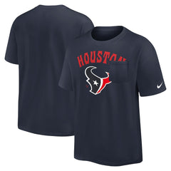 Houston Texans Rewind Heavy Max90 Pocket T-Shirt - Navy - Nike