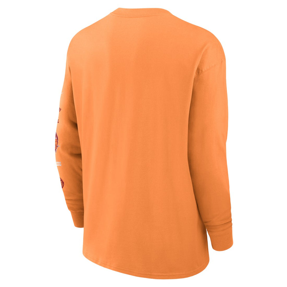 Tampa Bay Buccaneers Rewind Heavy Max90 Pocket Long Sleeve T-Shirt - Orange - Nike