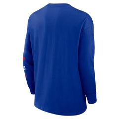 Buffalo Bills Rewind Heavy Max90 Pocket Long Sleeve T-Shirt - Royal - Nike