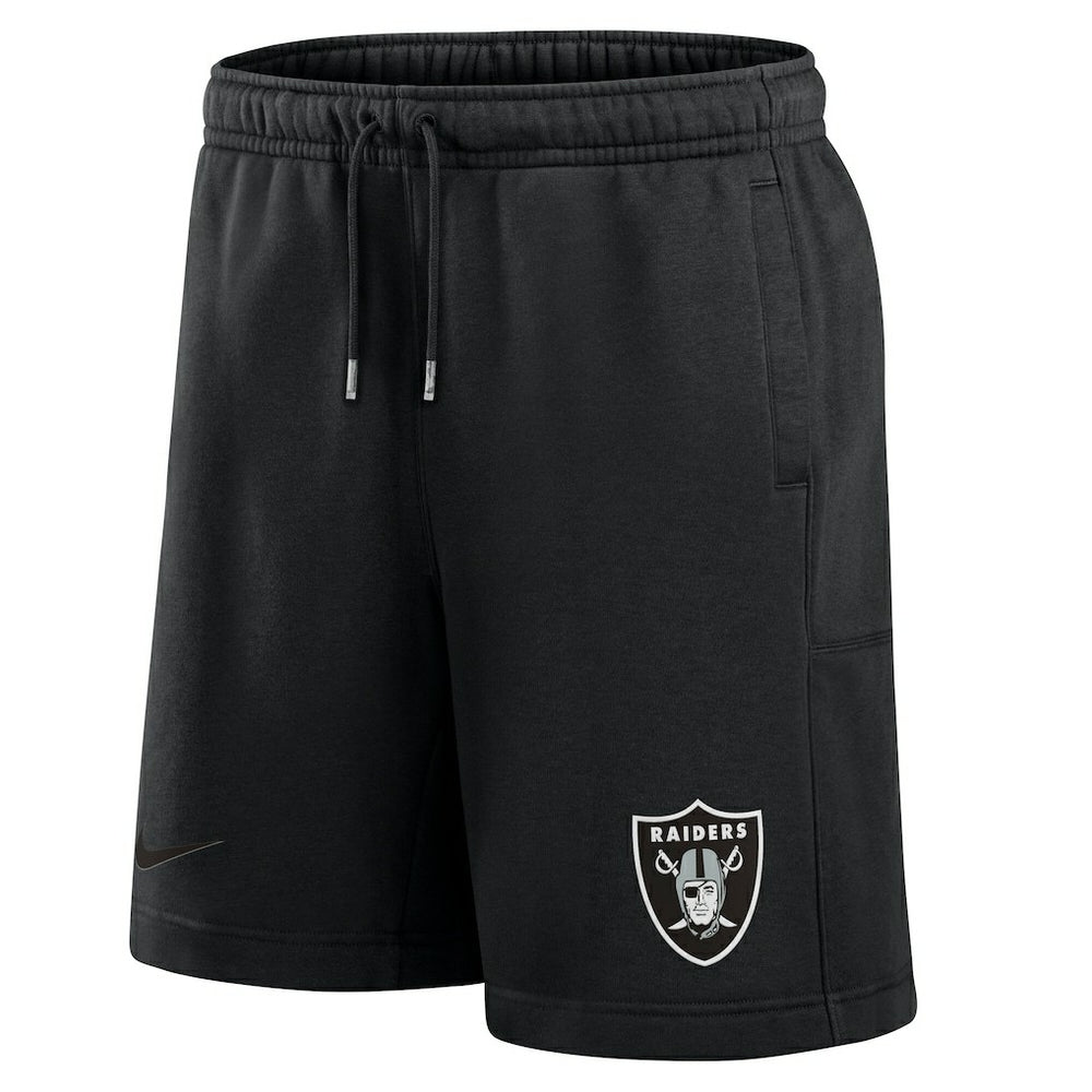 Las Vegas Raiders 24 Edge Fleece Shorts - Black - Nike