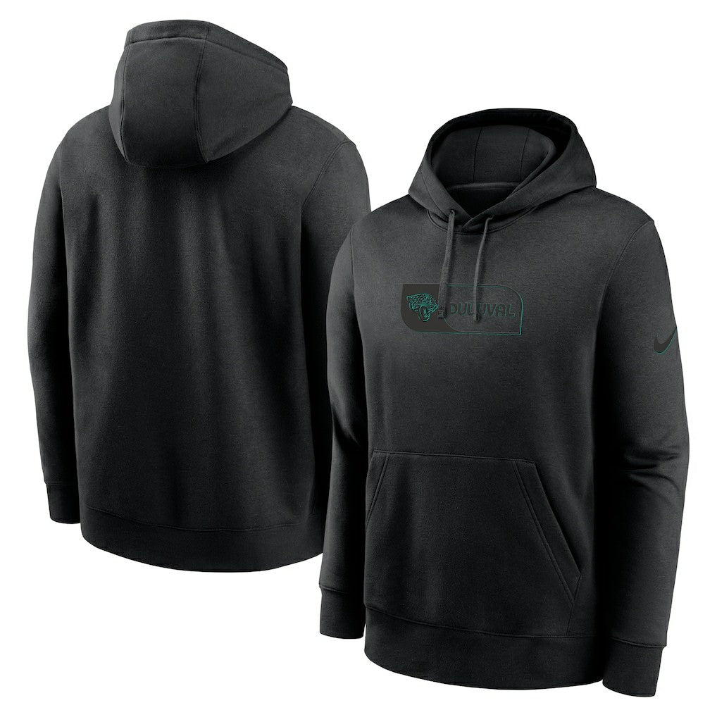 Jacksonville Jaguars Edge Pack French Terry Club Pullover Hoodie - Black - Nike