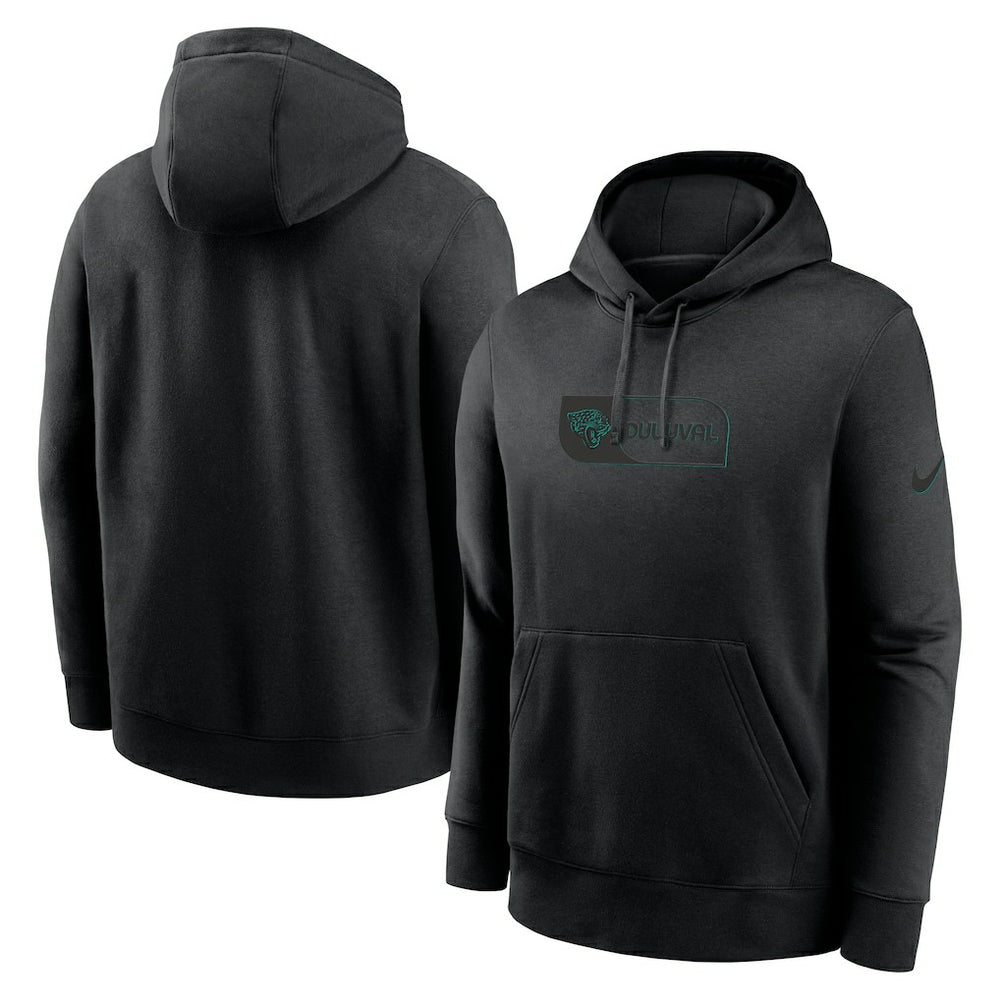 Jacksonville Jaguars Edge Pack French Terry Club Pullover Hoodie - Black - Nike