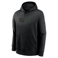 New York Jets Edge Pack French Terry Club Pullover Hoodie - Black - Nike