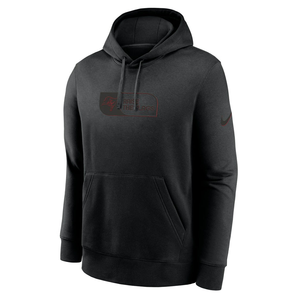 Tampa Bay Buccaneers Edge Pack French Terry Club Pullover Hoodie - Black - Nike