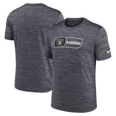 Las Vegas Raiders Big & Tall Velocity Performance T-Shirt - Black - Nike
