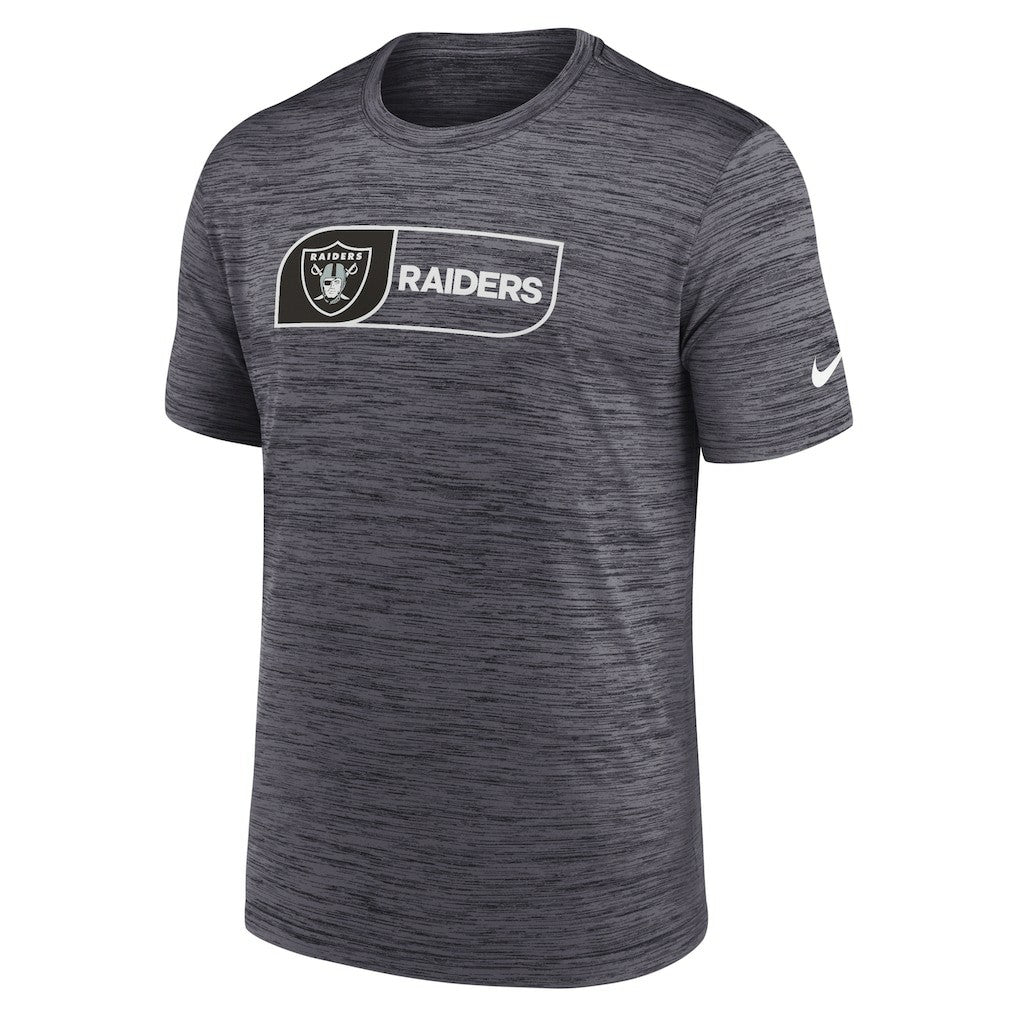 Las Vegas Raiders Big & Tall Velocity Performance T-Shirt - Black - Nike
