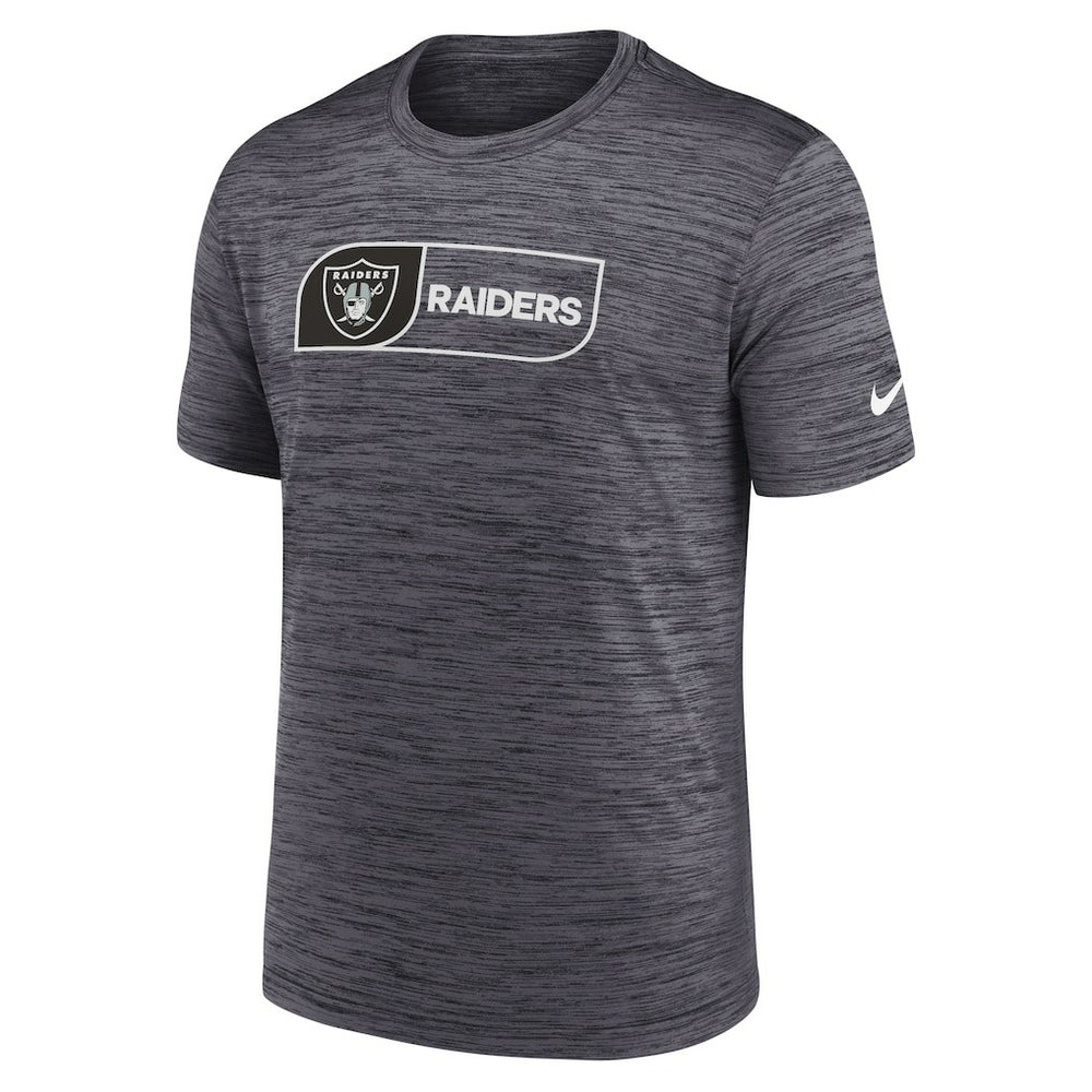 Las Vegas Raiders Big & Tall Velocity Performance T-Shirt - Black - Nike