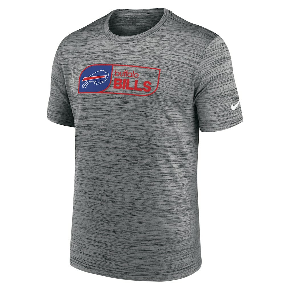 Buffalo Bills Big & Tall Velocity Performance T-Shirt - Charcoal - Nike