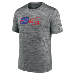 Buffalo Bills Big & Tall Velocity Performance T-Shirt - Charcoal - Nike