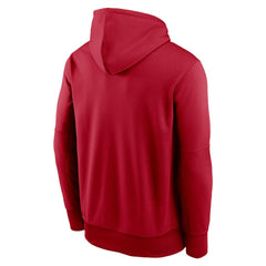 San Francisco 49ers Big & Tall Performance Pullover Hoodie - Scarlet - Nike