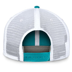Miami Dolphins Upper Trucker Adjustable Hat - Aqua/White - Fanatics