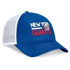 New York Giants Upper Trucker Adjustable Hat - Royal/White - Fanatics