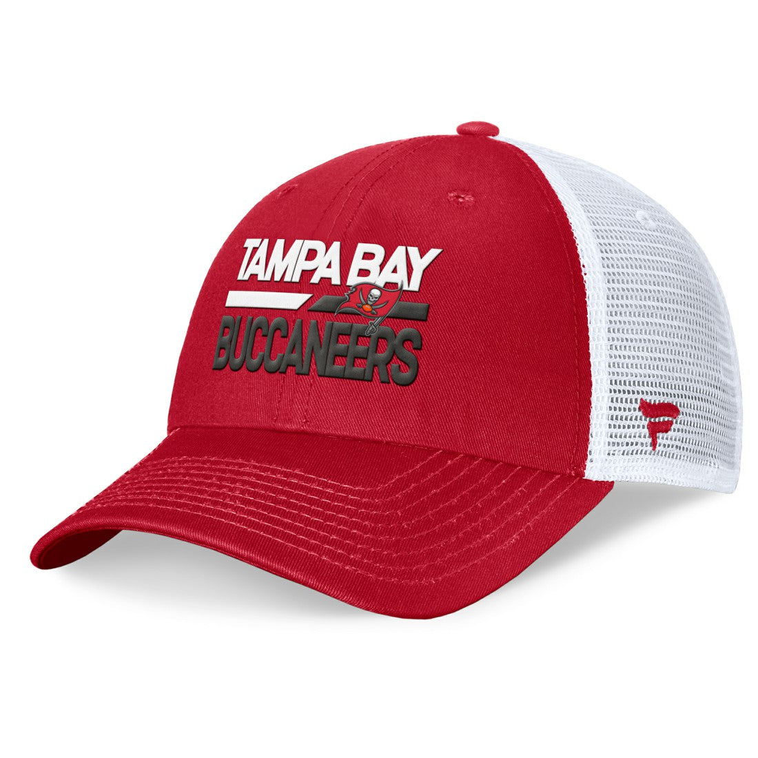 Tampa Bay Buccaneers Upper Trucker Adjustable Hat - Red/White - Fanatics