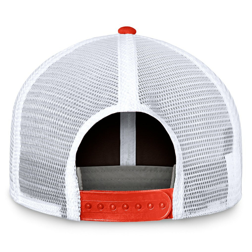 Cleveland Browns Bench Trucker Adjustable Hat - Brown/Orange - Fanatics