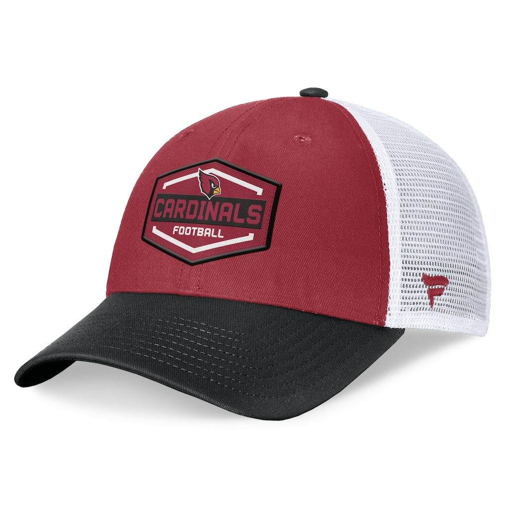 Arizona Cardinals Bench Trucker Adjustable Hat - Cardinal/Black - Fanatics