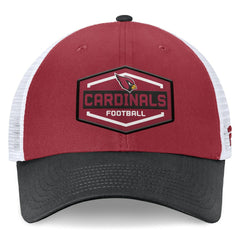 Arizona Cardinals Bench Trucker Adjustable Hat - Cardinal/Black - Fanatics