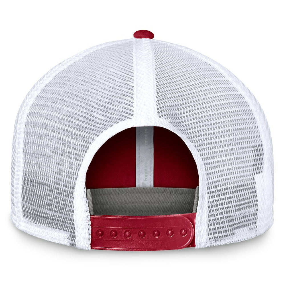 Atlanta Falcons Bench Trucker Adjustable Hat - Black/Red - Fanatics