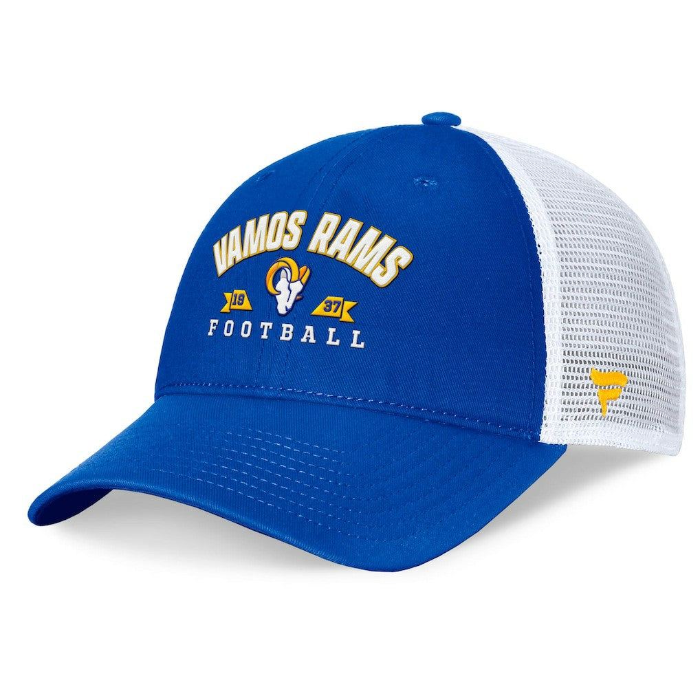 Los Angeles Rams Timeout Trucker Adjustable Hat - Royal - Fanatics
