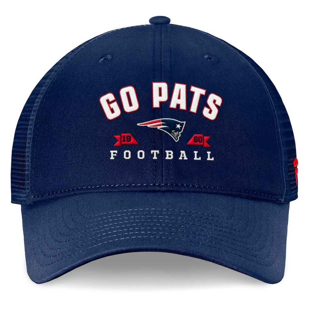 New England Patriots Timeout Trucker Adjustable Hat - Navy - Fanatics