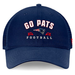 New England Patriots Timeout Trucker Adjustable Hat - Navy - Fanatics