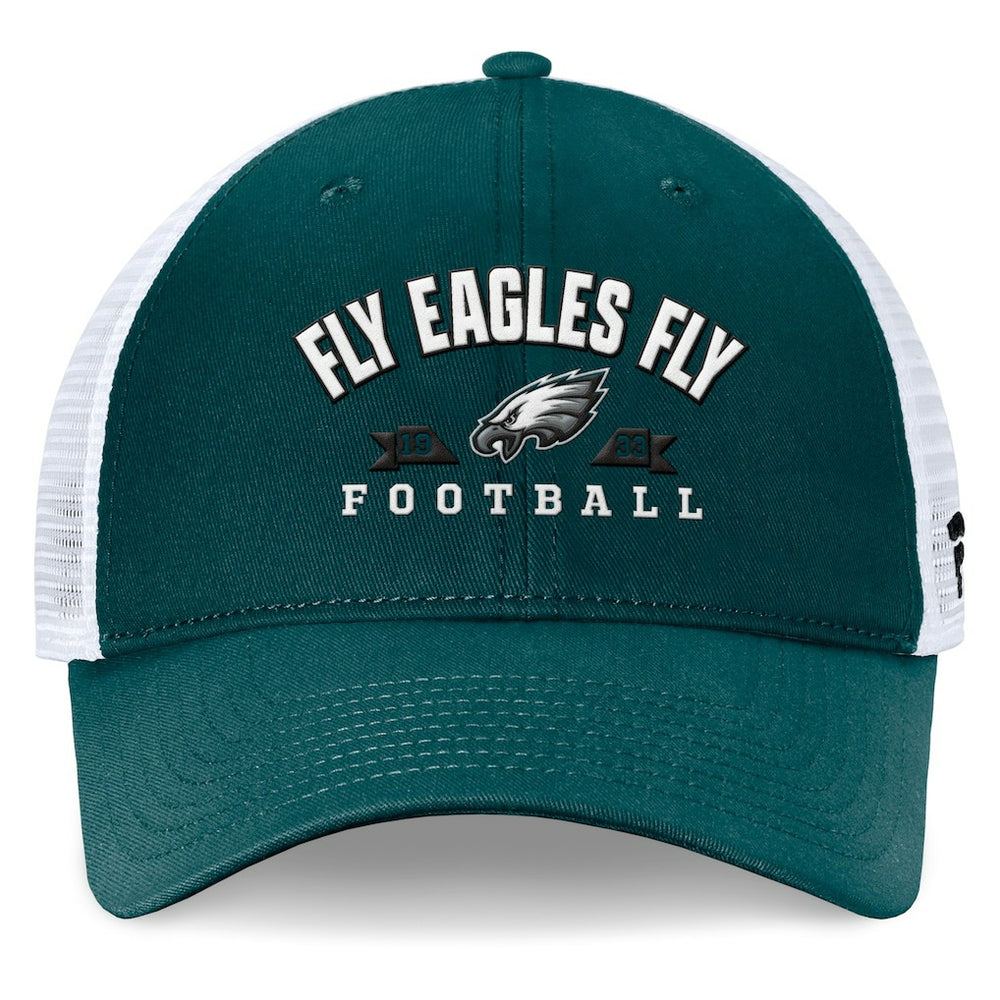 Philadelphia Eagles Timeout Trucker Adjustable Hat - Midnight Green - Fanatics