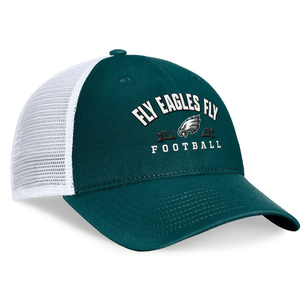 Philadelphia Eagles Timeout Trucker Adjustable Hat - Midnight Green - Fanatics