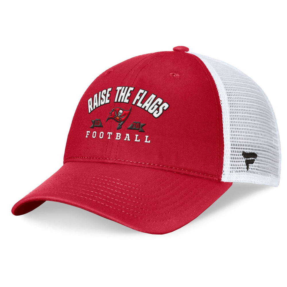 Tampa Bay Buccaneers Timeout Trucker Adjustable Hat - Red - Fanatics