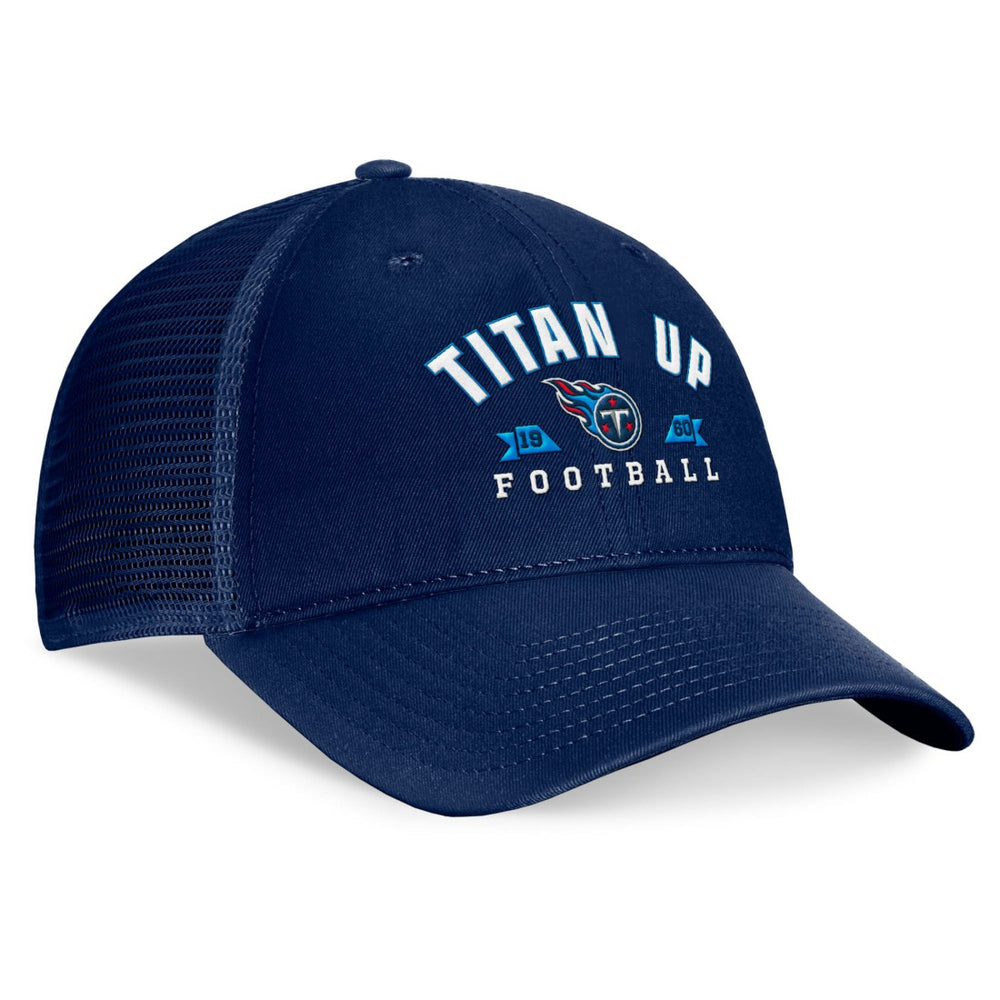 Tennessee Titans Timeout Trucker Adjustable Hat - Navy - Fanatics