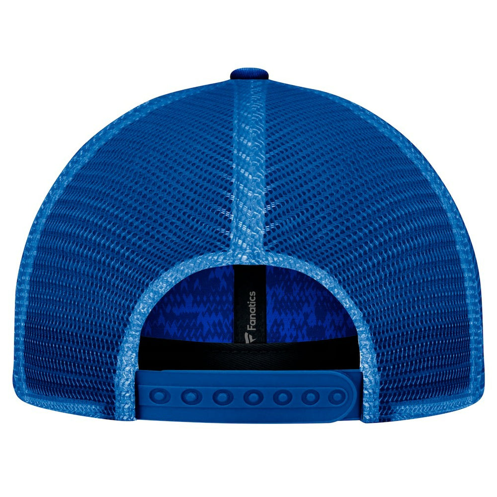 New York Giants Challenge Trucker Adjustable Hat - Heather Royal - Fanatics