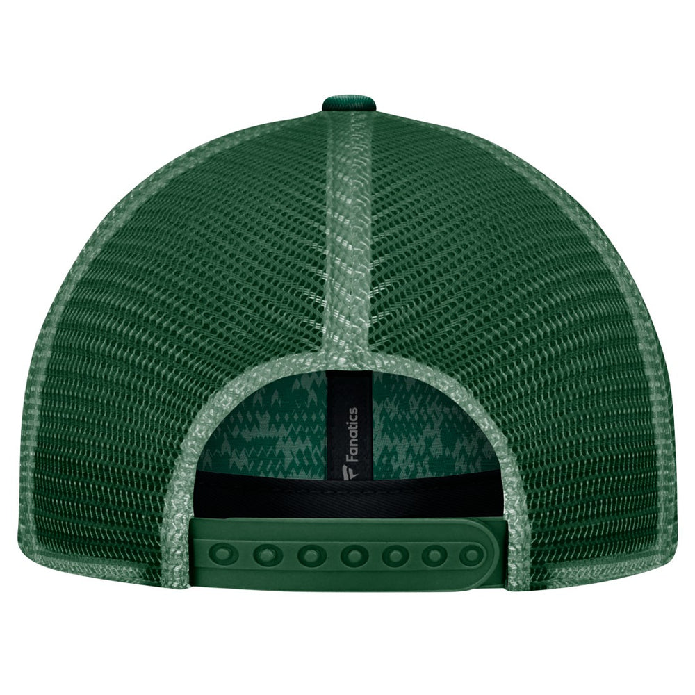 New York Jets Challenge Trucker Adjustable Hat - Heather Green - Fanatics