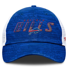 Buffalo Bills Challenge Trucker Adjustable Hat - Heather Royal - Fanatics