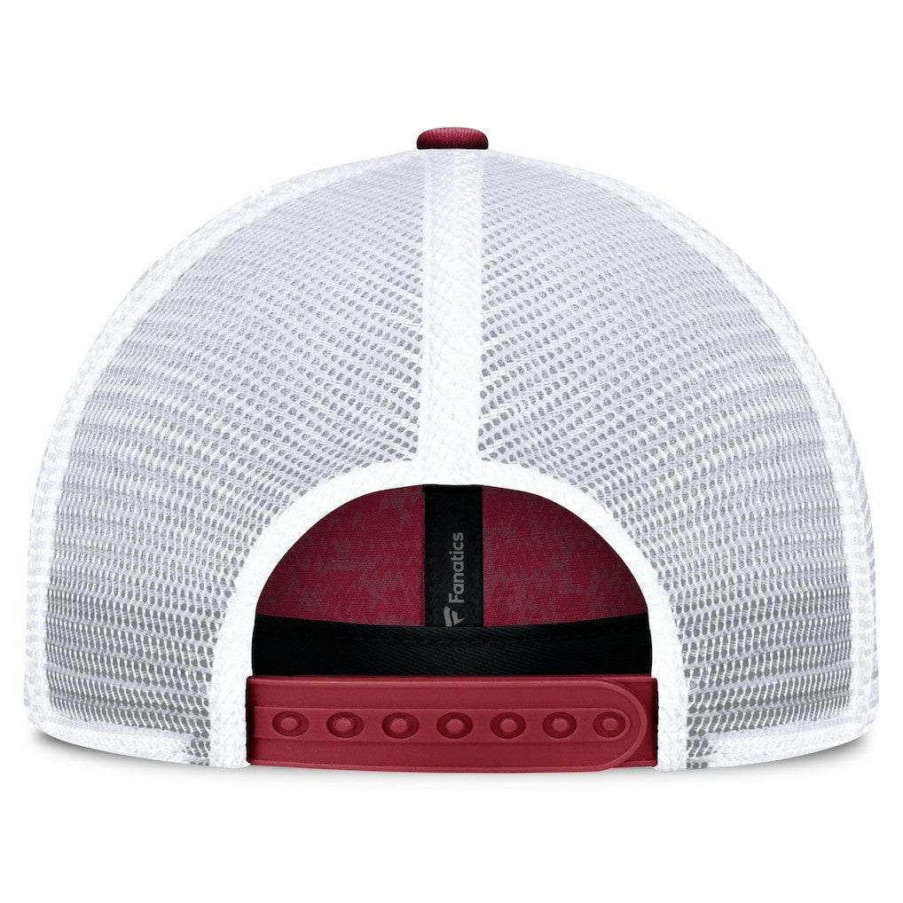 Arizona Cardinals Challenge Trucker Adjustable Hat - Heather Cardinal - Fanatics