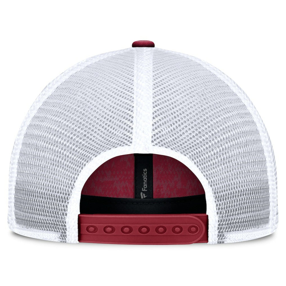 Arizona Cardinals Challenge Trucker Adjustable Hat - Heather Cardinal - Fanatics
