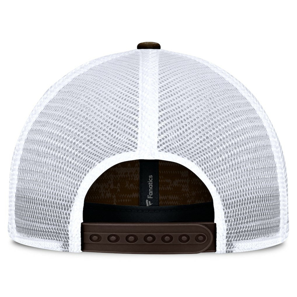 Cleveland Browns Challenge Trucker Adjustable Hat - Brown - Fanatics