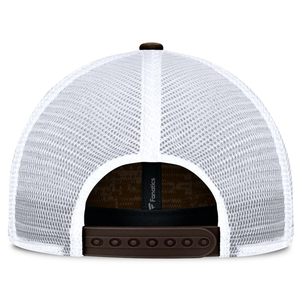 Cleveland Browns Challenge Trucker Adjustable Hat - Brown - Fanatics