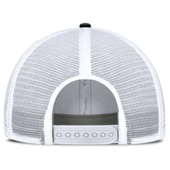 New Orleans Saints Flawless Stripe Adjustable Hat - White/Black - Fanatics