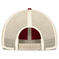 Arizona Cardinals Center Stripe Trucker Adjustable Hat - Cardinal/Natural - Fanatics