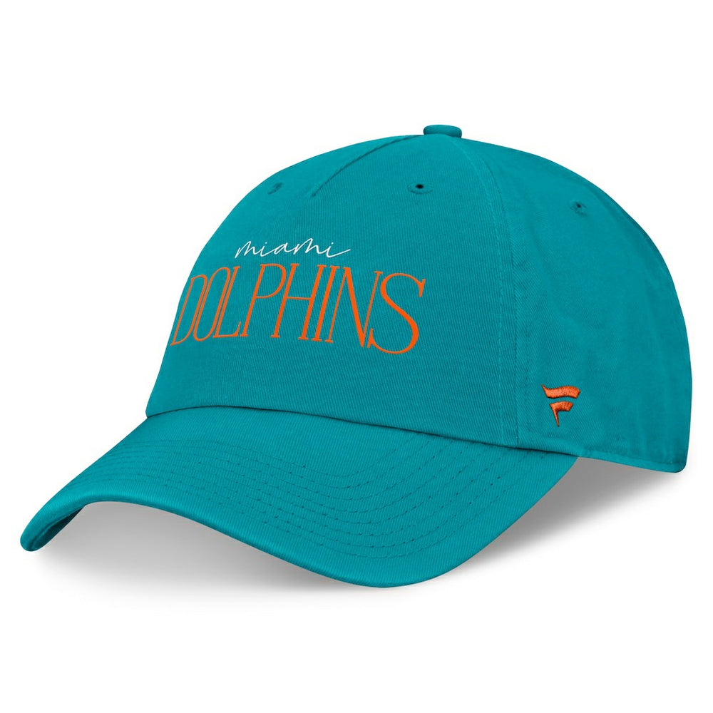 Miami Dolphins Women's Review Unstructured Adjustable Hat - Aqua - Fanatics