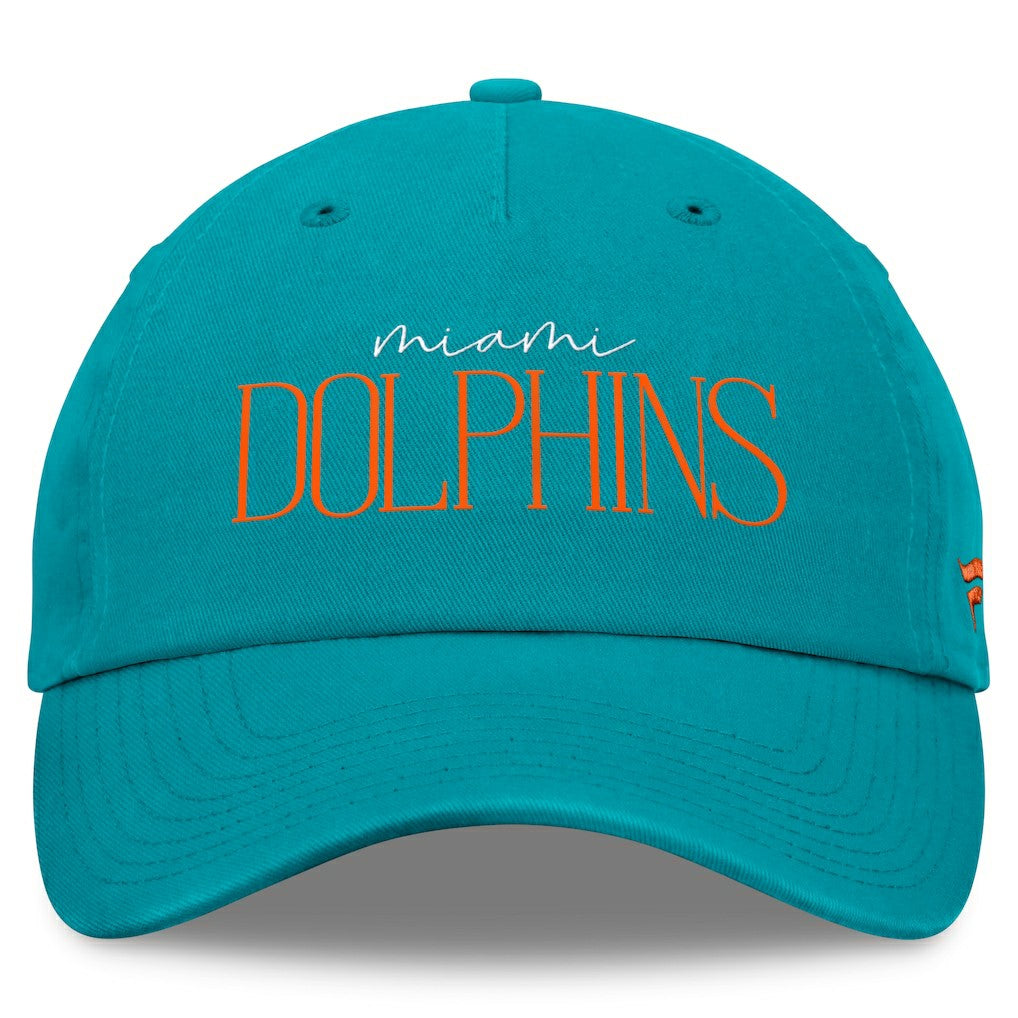 Miami Dolphins Women's Review Unstructured Adjustable Hat - Aqua - Fanatics