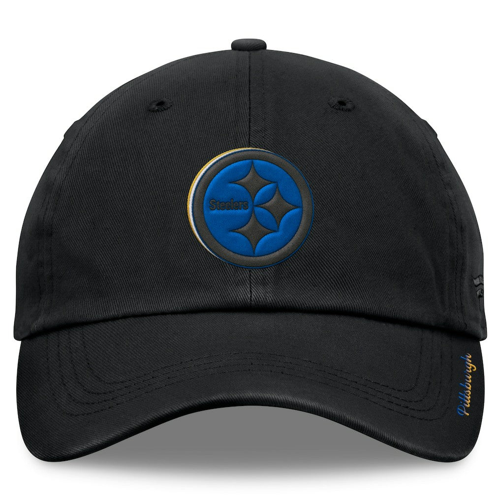Pittsburgh Steelers Women's Eclipse Adjustable Hat - Black - Fanatics