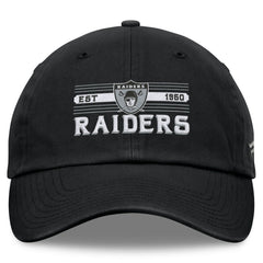 Las Vegas Raiders Vintage Delay Adjustable Hat - Black - Fanatics