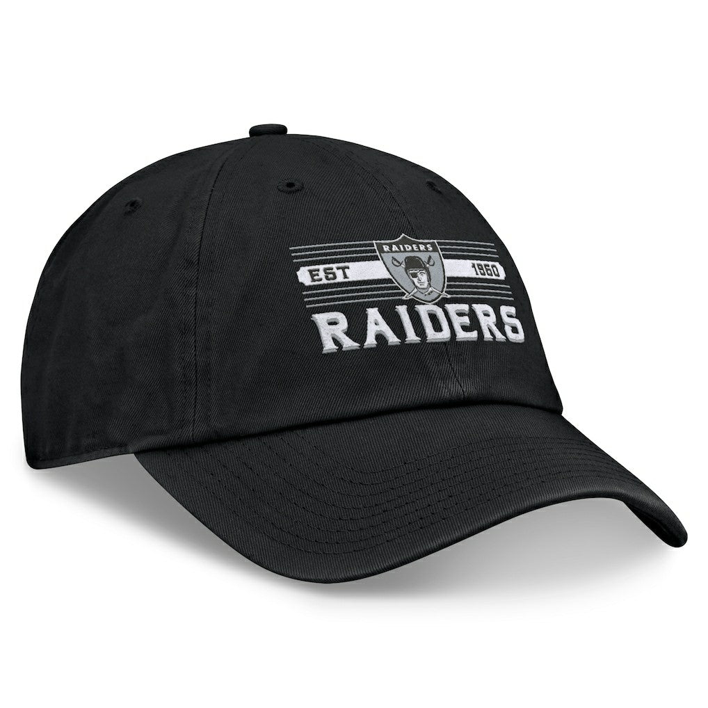Las Vegas Raiders Vintage Delay Adjustable Hat - Black - Fanatics