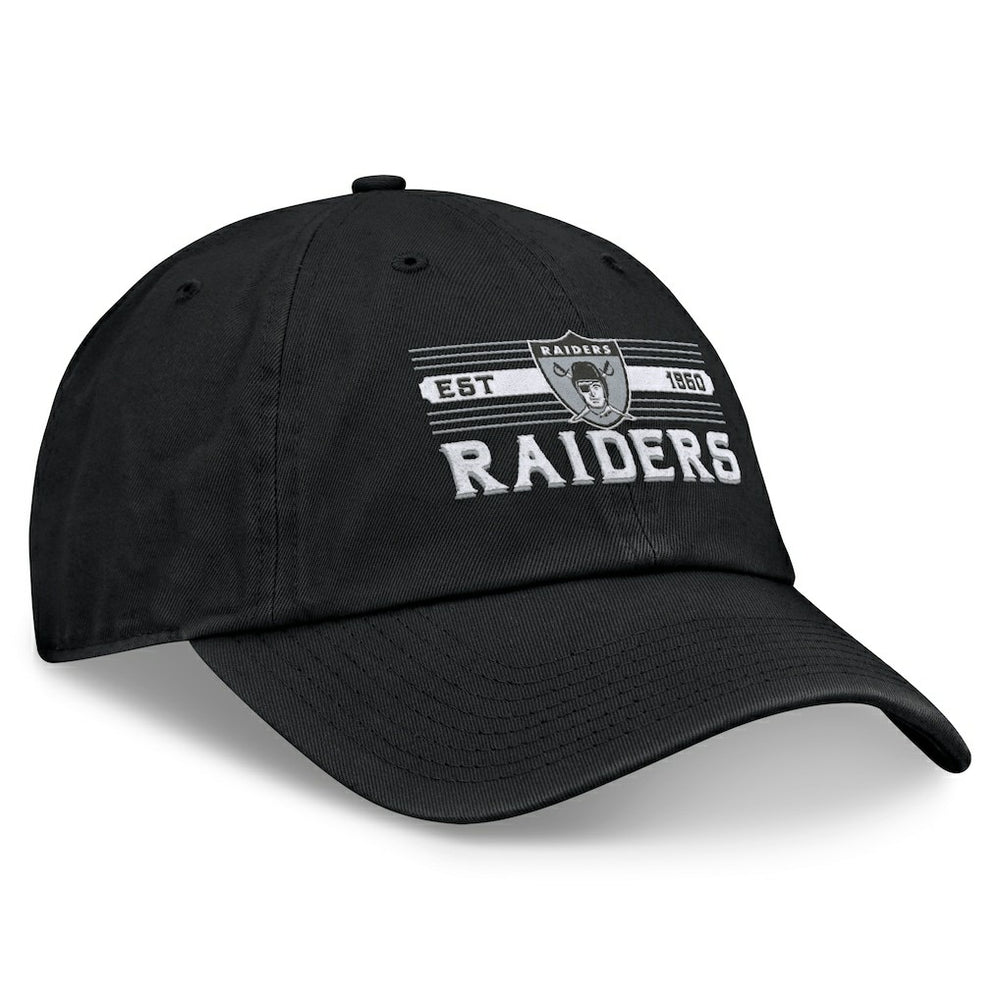 Las Vegas Raiders Vintage Delay Adjustable Hat - Black - Fanatics