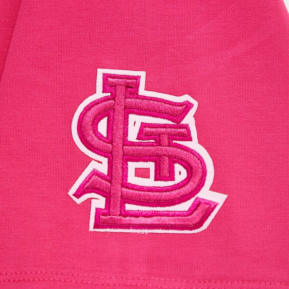 St. Louis Cardinals Pro Standard Women's Triple Pink Boxy Cropped T-Shirt Near Me