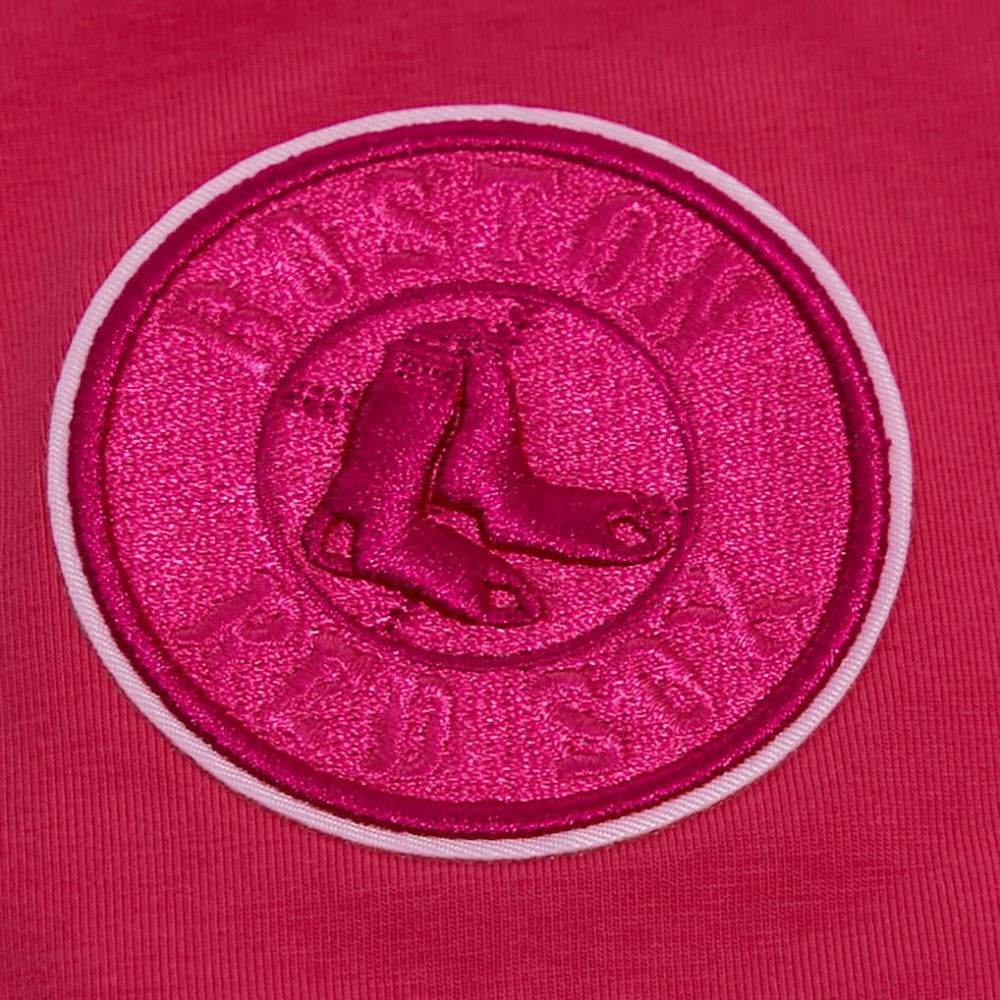 Boston Red Sox Pro Standard Women's Triple Pink Boxy Cropped T-Shirt Near Me