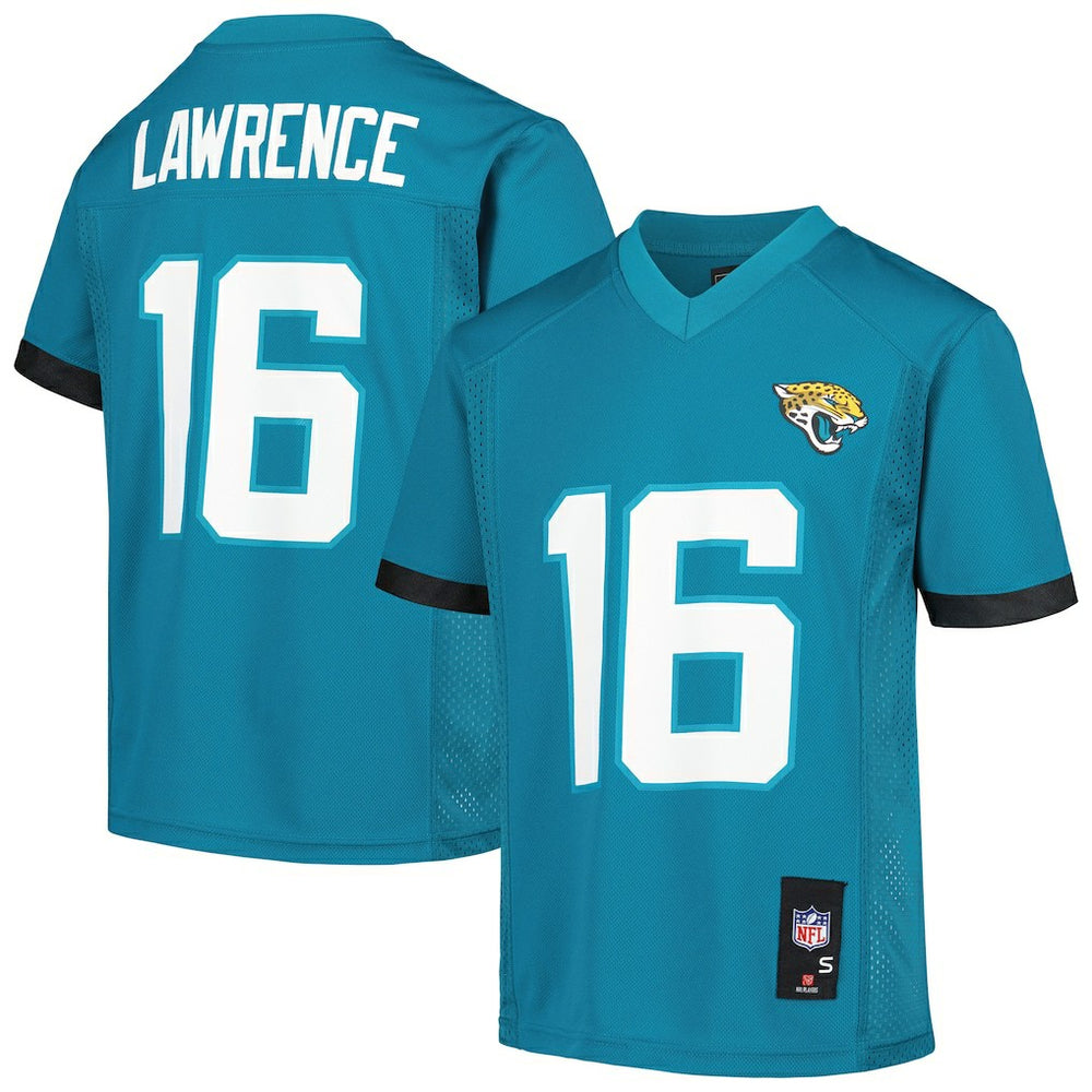 Trevor Lawrence Jacksonville Jaguars Youth Replica Player Jersey - Teal - NFL