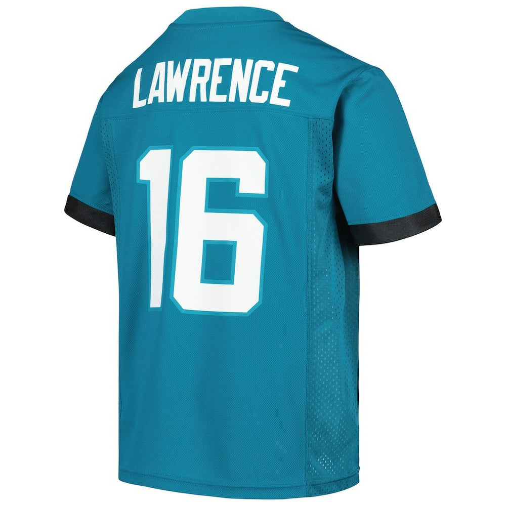Trevor Lawrence Jacksonville Jaguars Youth Replica Player Jersey - Teal - NFL